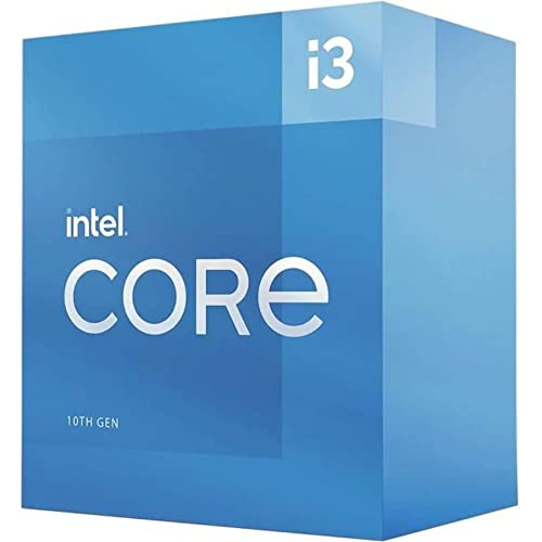 Intel Core i3-10105F 10e generatie Desktop Processor (Basistakt: 3.7GHz Tuboboost: 4.4GHz, 4 cores, LGA1200) BX8070110105F