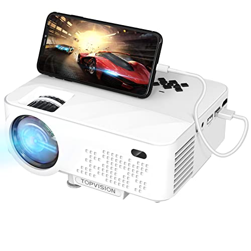 Mini beamer, videoprojector voor mobiele telefoon met 1080p Full HD, 240