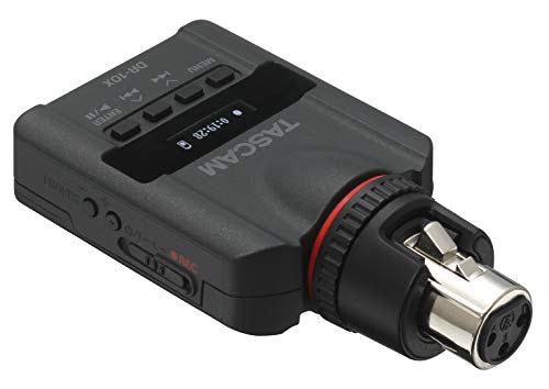 Tascam DR-10X – Audiorecorder voor bevestiging op een microfoon