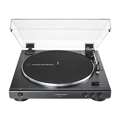 Audio-Technica AT-LP60X platenspeler met riemaandrijving, zwart