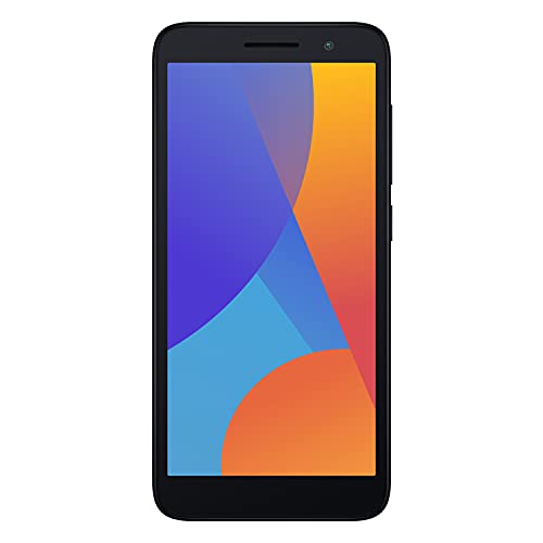 ALCATEL 5033D 1 2021, Smartphone, LTE, Android 11 (Go Edition), opslagcapaciteit: 32 GB, (Italië), zwart