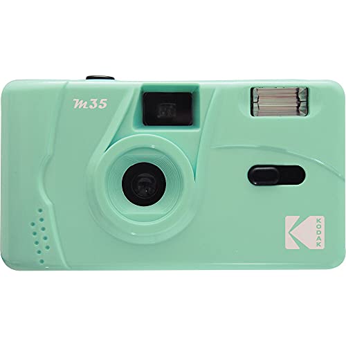 KODAK M35 35 mm herbruikbare filmcamera mintgroen iconische retro Lomo Kodak M35 mintgroen