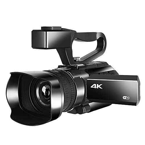 4K digitale videocamera, handheld high-definition touchscreen professionele digitale videocamera camcorder korte videocamera DV, voor youtube, nieuwkomer