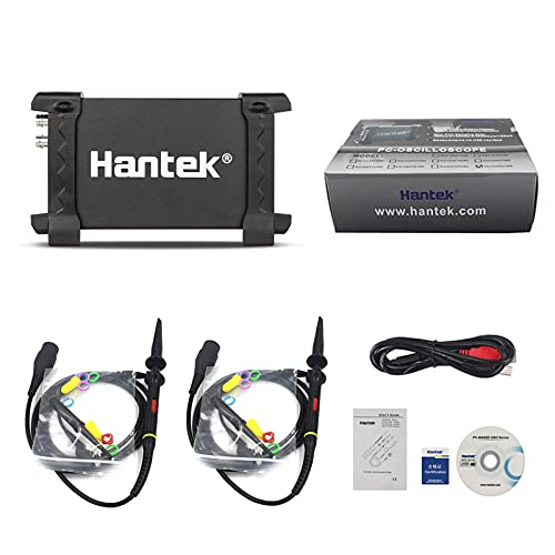 Hantek 6022BE oscilloscoop, 2-kanaals, usb, digitale opslag, 20 MHz, pc-gebaseerd, 48 MSa/s