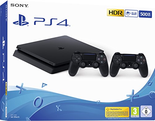 Sony | PlayStation 4 | De beste PS in compact formaat | Inclusief controllers | 500 GB