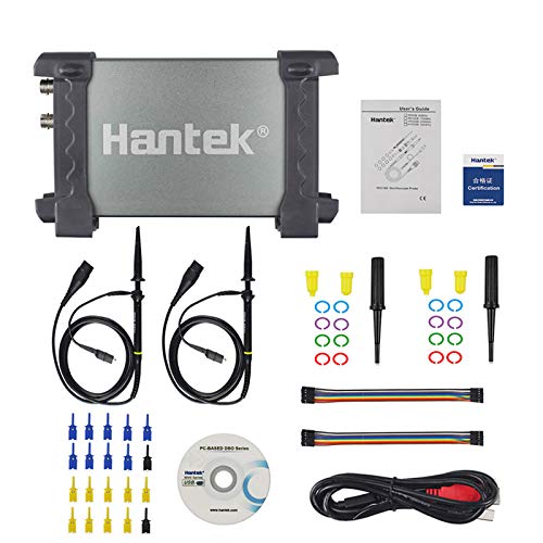 Hantek 6022BL digitale oscilloscoop, met USB-poort, 2 digitale en 16 logische kanalen
